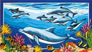 Collection D'Art 12981 Ткань с рисунком для вышивания