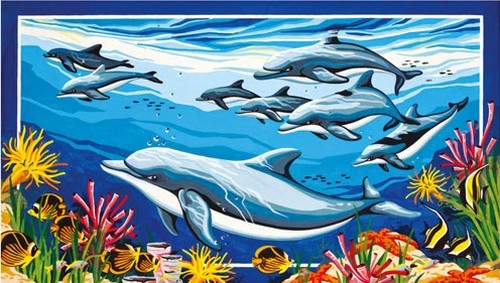 Collection D'Art 12981 Ткань с рисунком для вышивания