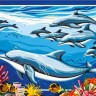 Collection D'Art 12981 Ткань с рисунком для вышивания