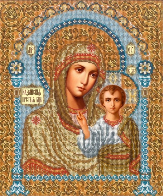Набор для вышивания Русская искусница 513 Богородица Казанская