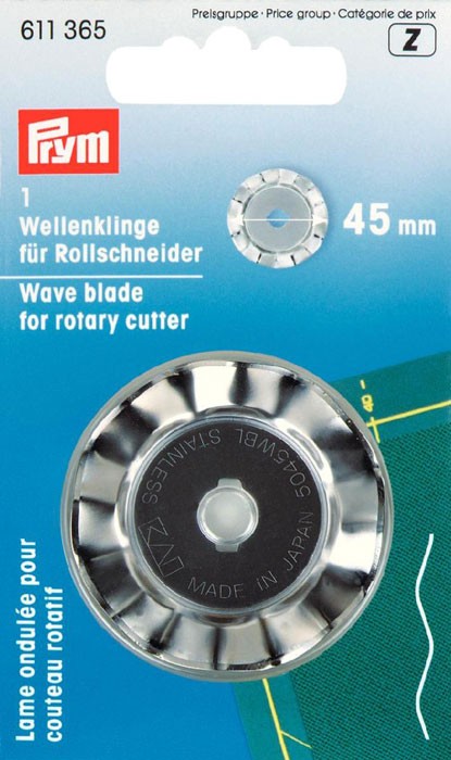 Prym 611365 Сменные лезвия для раскройных ножей "Волны"