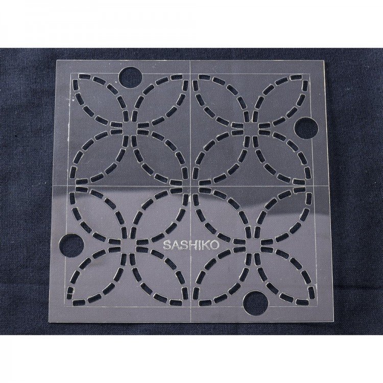 Hemline ERS.004 Шаблон для вышивки сашико "семь сокровищ"