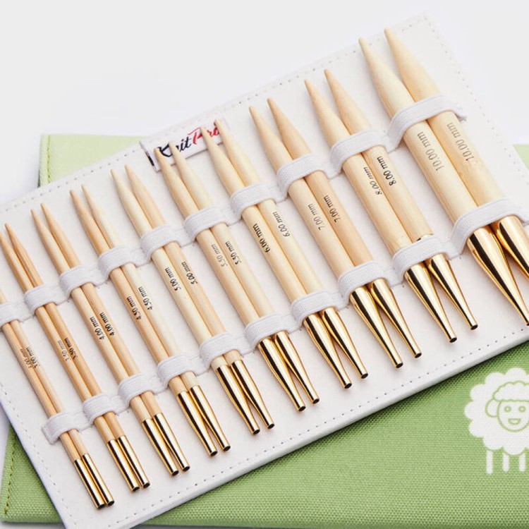 KnitPro 22553 Набор спиц съемных "Bamboo"