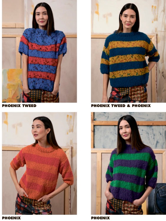 Lang Yarns 2565.0004 Журнал "PHOENIX & PHOENIX TWEED" RUS