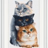 Набор для вышивания Dutch Stitch Brothers DSB012L Три кота
