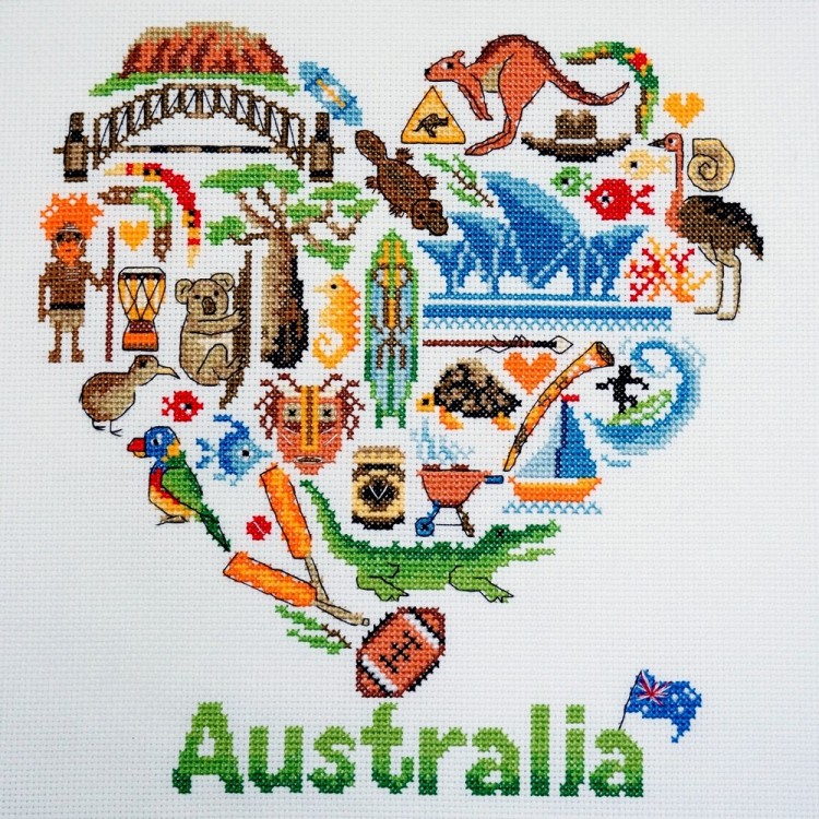 Набор для вышивания Марья Искусница 11.001.25 Австралия