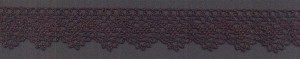 IEMESA 3242/14 Мерсеризованное хлопковое кружево, ширина 20 мм, цвет черный