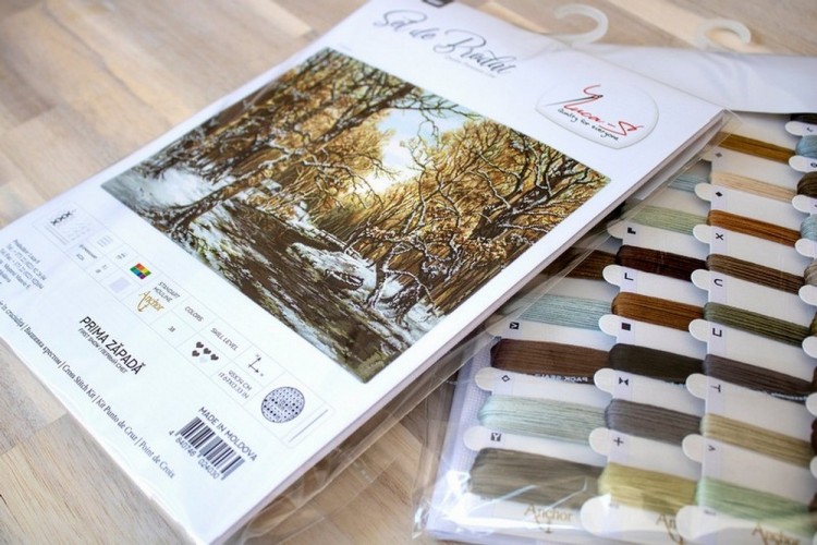 Набор для вышивания Luca-S B597 Первый снег