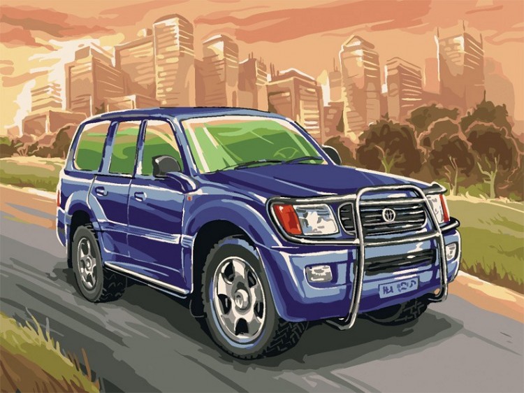 Белоснежка 234-AS Toyota Land Cruiser (Тойота Лэнд Крузер)