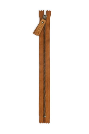 Muud QB-4492/Whisky/44cm Молния "Carin" металлическая, неразъемная, для сумки, 44 см, виски