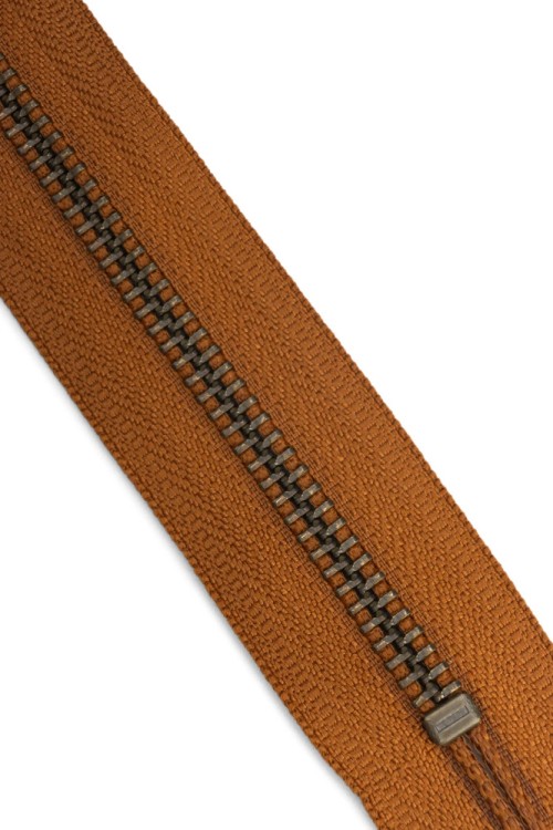 Muud QB-4492/Whisky/44cm Молния "Carin" металлическая, неразъемная, для сумки, 44 см, виски