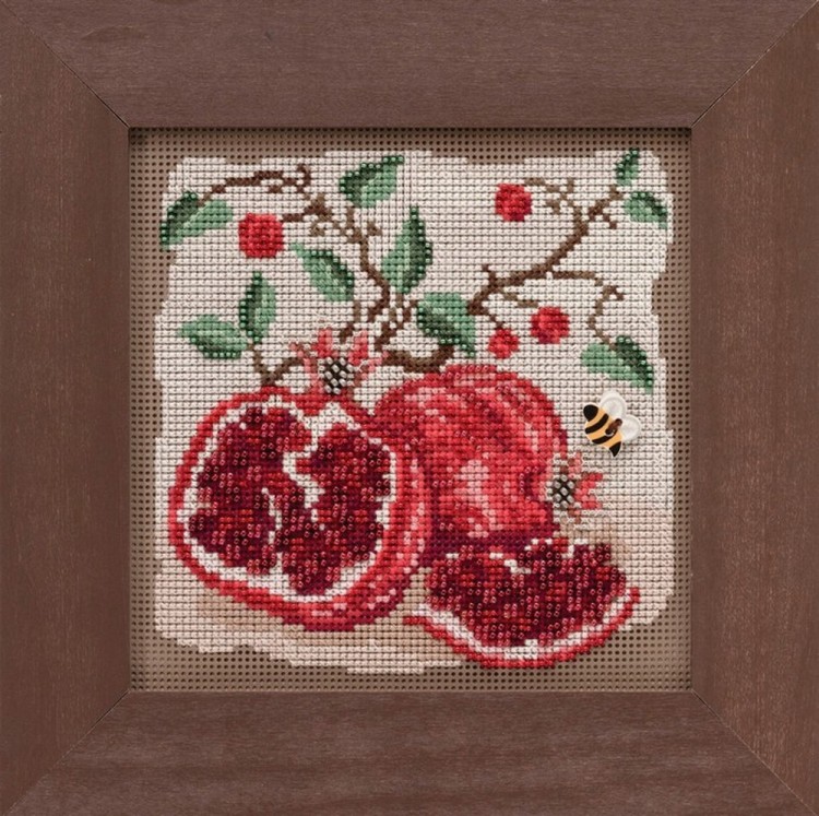 Набор для вышивания Mill Hill MH141926 Pomegranates (Гранат)