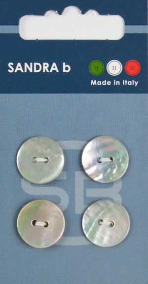 Sandra CARD032 Пуговицы, натуральный