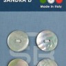 Sandra CARD032 Пуговицы, натуральный