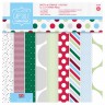 Docrafts PMA160209 Набор бумаги для скрапбукинга Spots & Stripes Festive
