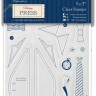 Docrafts PMA907208 Набор штампов прозрачных "Элегантный мужчина" Heritage Press