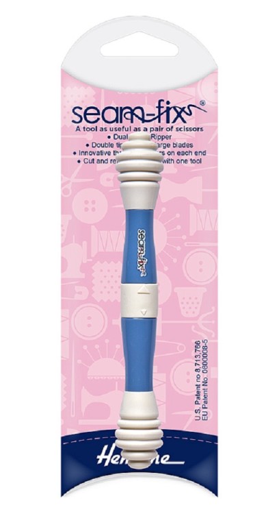 Hemline 265.DS Вспарыватель Seam-Fix двойной, с колпачком для удаления нитей