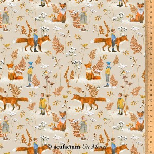 Acufactum 3523-823 Ткань "Любимая лиса"