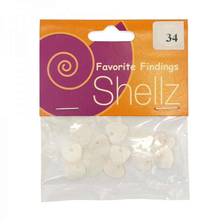Blumenthal Lansing 1850 00034 Подвеска "Shellz" Natural Heart River Shell Dangles