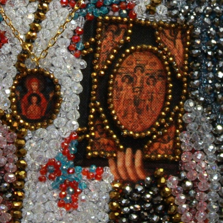 Набор для вышивания Образа в каменьях 7704 Николай Чудотворец