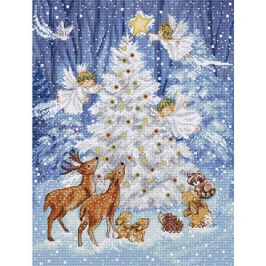 LetiStitch L9921 Angel in Wood (Ангел в лесу)