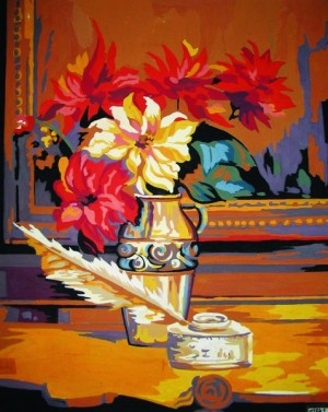 Collection D'Art 11541 Ткань с рисунком для вышивания