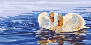 Collection D'Art 13983 Ткань с рисунком для вышивания