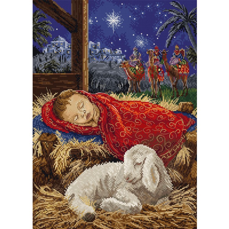 Набор для вышивания LetiStitch L9952 Baby Jesus (Младенец Иисус)