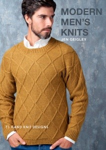 Rowan 9781916244542 Книга "Modern Mens Knits", дизайнер Jen Geigley, 11 моделей
