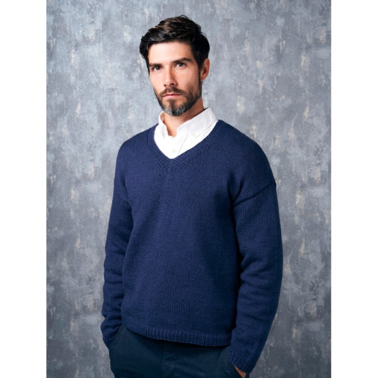 Rowan 9781916244542 Книга "Modern Mens Knits", дизайнер Jen Geigley, 11 моделей