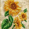Конек 9869 Подсолнухи. Винтаж