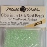 Mill Hill 02722 Green Glow - Бисер Glow in the Dark (светится в темноте)