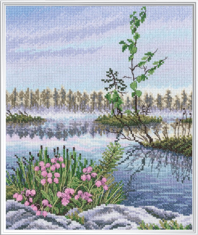 Набор для вышивания РТО M1063 Розовый шёпот Севера