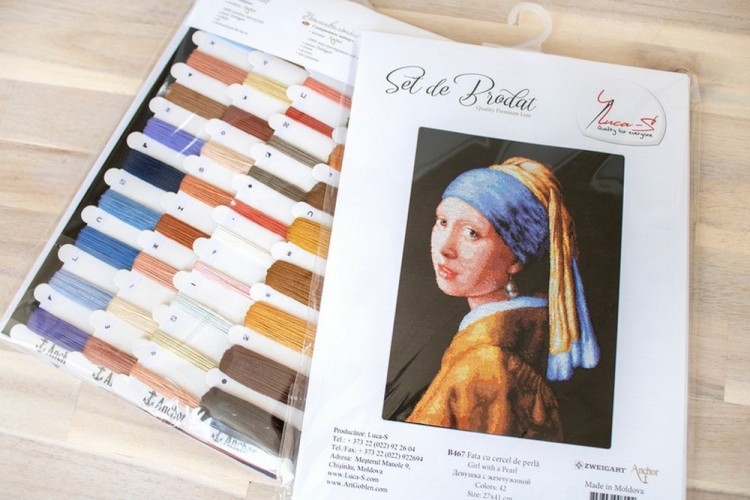 Luca-S B467 Девушка с жемчужной серёжкой