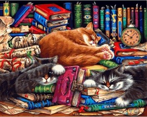 Белоснежка 275-AB Библиотека кошек