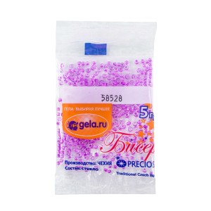 Preciosa Ornela 58528 Розовый бисер 10/0 5 г