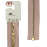 Riri 3003948/60/2439 Молния металлическая, разъемная, 4 мм, 60 см, чайная роза