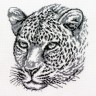Набор для вышивания Белоснежка 186-14 Леопард
