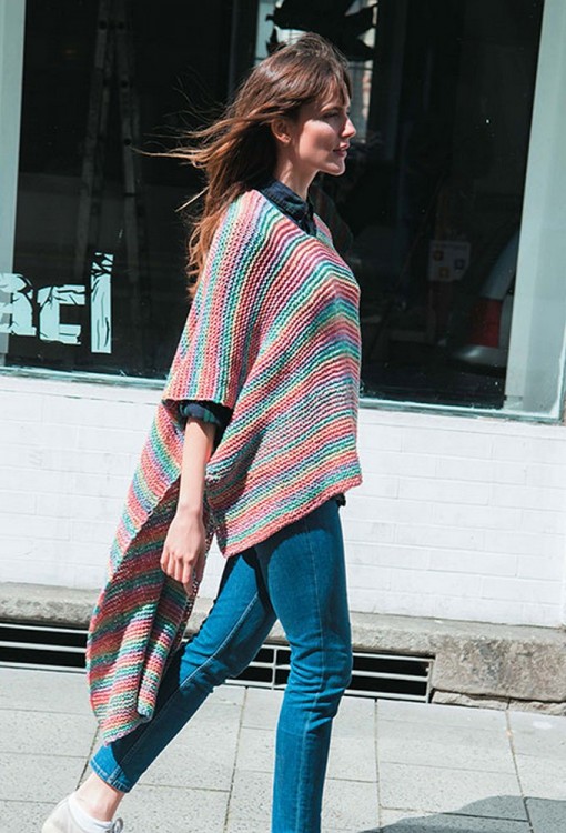 СТИЛЬНЫЕ ПОНЧО И КЕЙПЫ. Вяжем спицами