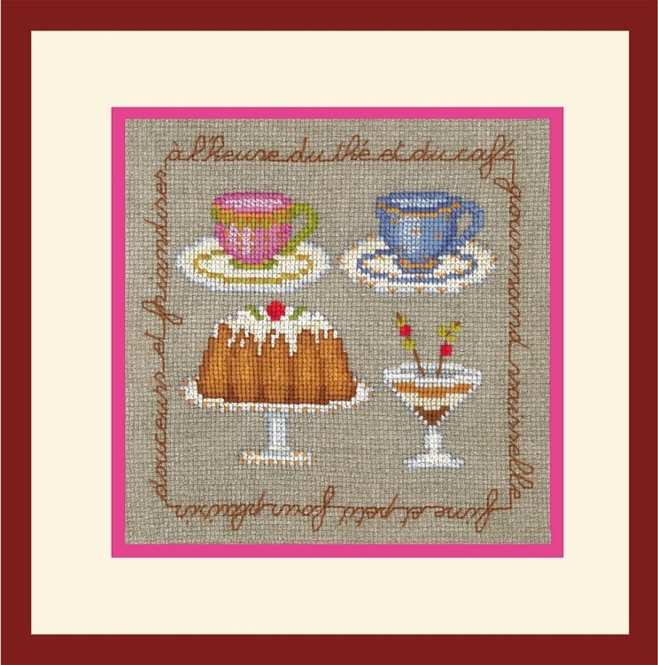 Набор для вышивания Le Bonheur des Dames 2263 A L'Heure (Время чая)