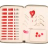 KnitPro 20698 Эксклюзивный подарочный набор съемных спиц "Amore", длина 13 см KnitPro 20698 Эксклюзивный подарочный набор съемных спиц "Amore", длина 13 см
