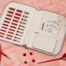 KnitPro 20698 Эксклюзивный подарочный набор съемных спиц "Amore", длина 13 см KnitPro 20698 Эксклюзивный подарочный набор съемных спиц "Amore", длина 13 см