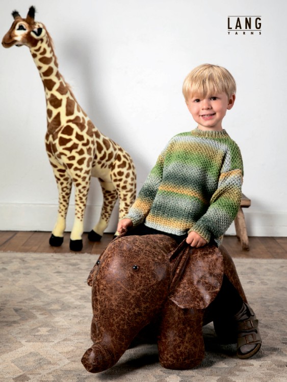 Lang Yarns 2553.0004 Журнал "PUNTO 53 KINDER MERINO 120 DEGRADE"