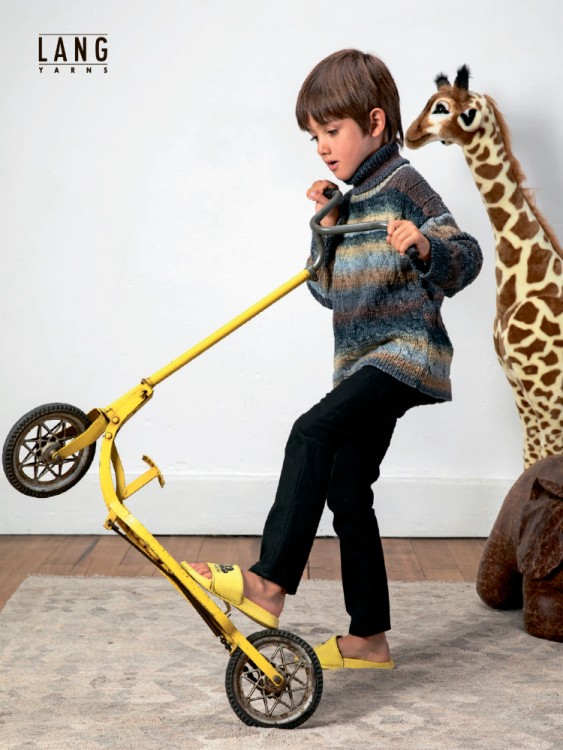 Lang Yarns 2553.0004 Журнал "PUNTO 53 KINDER MERINO 120 DEGRADE"