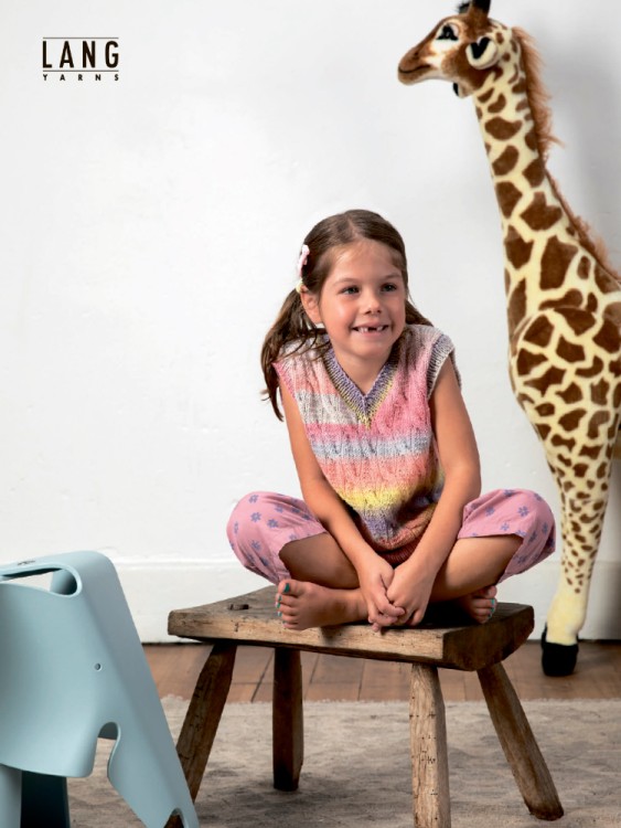 Lang Yarns 2553.0004 Журнал "PUNTO 53 KINDER MERINO 120 DEGRADE"