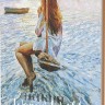 Ежедневник с женскими портретами (девушка на качелях)