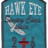 HKM 33397/1SB Термоаппликация "Hawk Eye, Saving Lines Since 2+6"