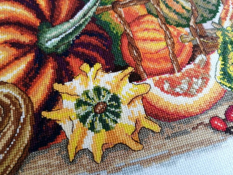 Набор для вышивания Марья Искусница 11.002.13 Время тыкв Набор для вышивания Марья Искусница 11.002.13 Время тыкв