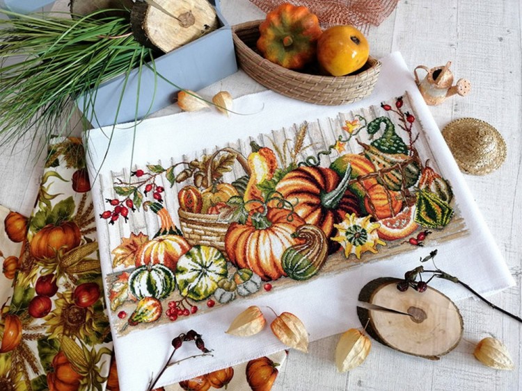 Набор для вышивания Марья Искусница 11.002.13 Время тыкв Набор для вышивания Марья Искусница 11.002.13 Время тыкв