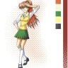 Скетчбук Manga (бело-красная обложка)